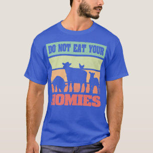Camiseta Divertido vegetariano dice que no te comas el veng