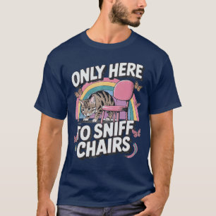 Camiseta Divertido Vergonzoso Inapropiado Solo Aquí para Ol