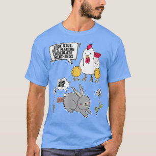 Camiseta Divertido vestido Domingo de Pascua con traje de c