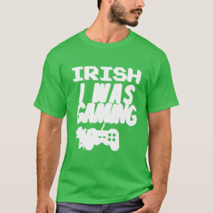 Camiseta Divertido videojuego Día de St Pattys Día de St Pa