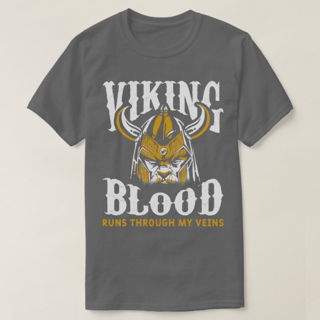 Camiseta Divertido Vikings Para Un Enamorado De La Mitologí (Diseño del anverso)