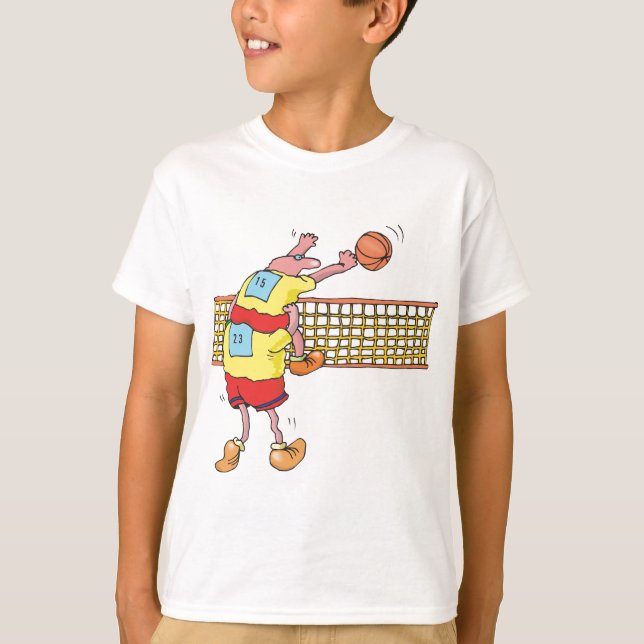 Camiseta Divertido voleibol (Anverso)