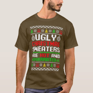 Camiseta Divertido XMas los Navidades feos sudorosos están