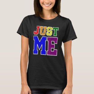 Camiseta Divertido Y Audaz Sólo Yo En Lgbt Orgullo De La Ba