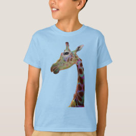 Camiseta Divertido y colorido Giraffe