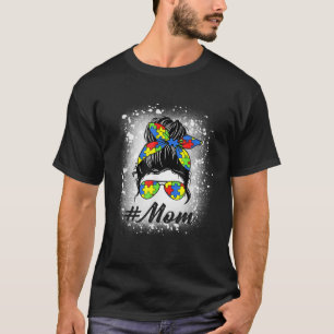 Camiseta Divertido y confuso amigo mamá Autismo rompe conci
