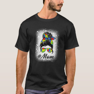 Camiseta Divertido y confuso amigo mamá Autismo rompe conci