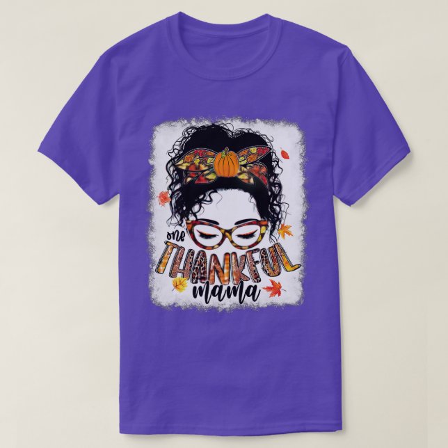 Camiseta Divertido Y Desordenado Un Agradecimiento A La Mam (Diseño del anverso)