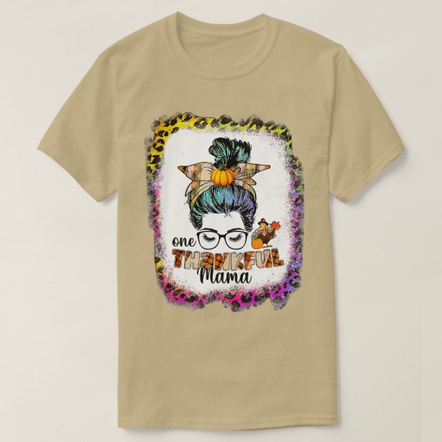 Camiseta Divertido Y Desordenado Un Agradecimiento A La Mam (Diseño del anverso)