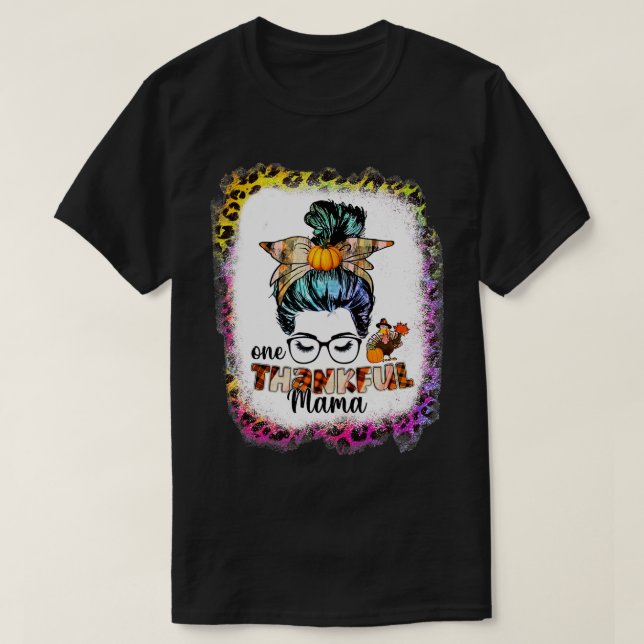 Camiseta Divertido Y Desordenado Un Agradecimiento A La Mam (Diseño del anverso)