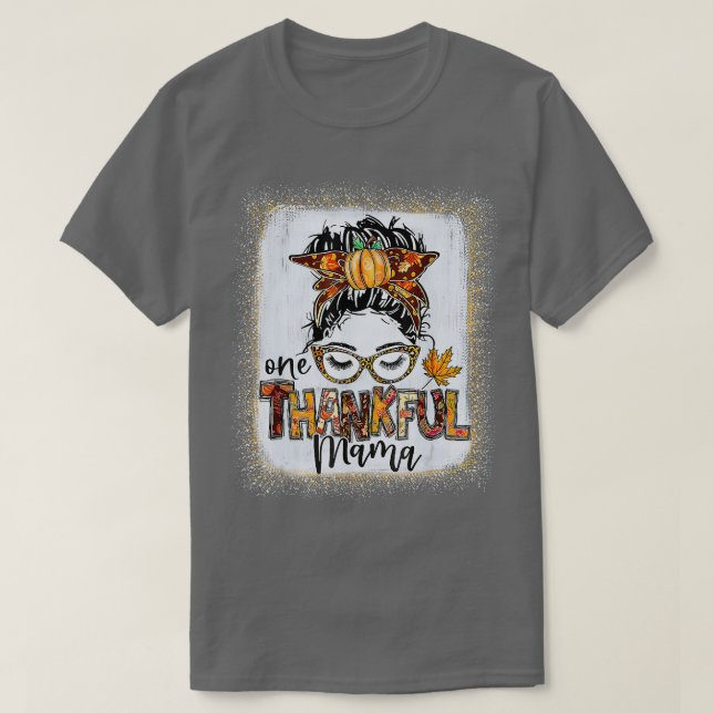 Camiseta Divertido Y Desordenado Un Agradecimiento A La Mam (Diseño del anverso)