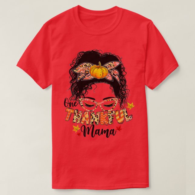 Camiseta Divertido Y Desordenado Un Agradecimiento A La Mam (Diseño del anverso)