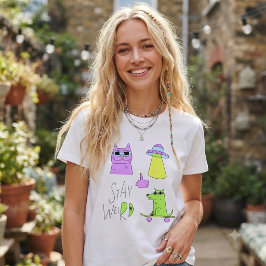 Camiseta Divertido y extravagante «Mantén la rareza»