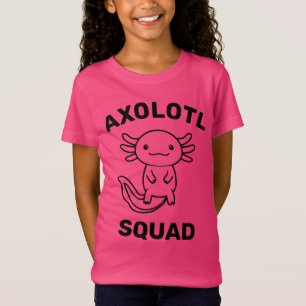Camiseta Divertido y lindo escuadrón de Ajolotes fiesta edi