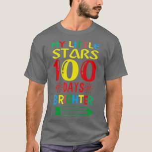 Camiseta Divertidos 100 días de citas escolares Mis pequeña