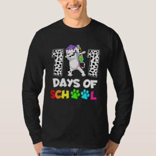 Camiseta Divertidos 101 Días De Escuela Dabbing Dalmatian D