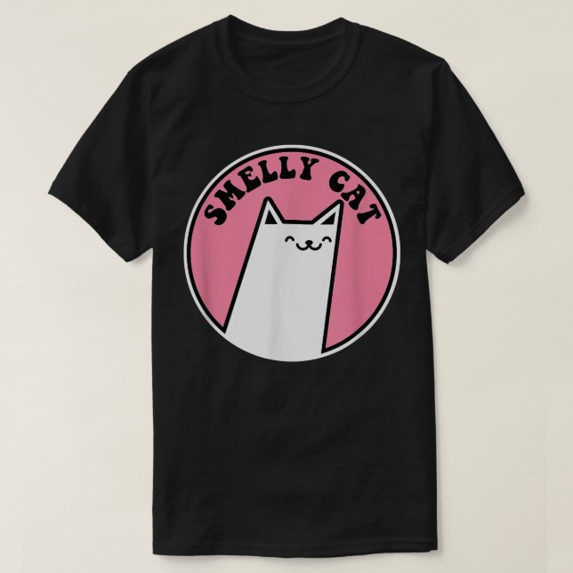 Camiseta Divertidos amigos de gatos cantan SMELLY CAT Cat A (Diseño del anverso)