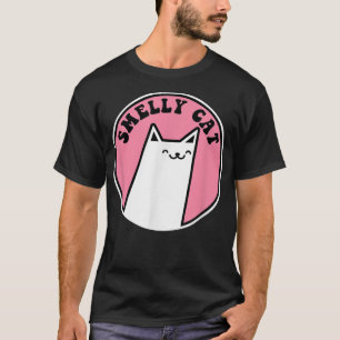 Camiseta Divertidos amigos de gatos cantan SMELLY CAT Cat A