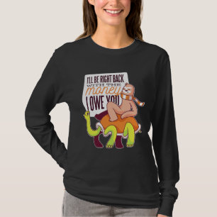 Camiseta Divertidos animales divertidos con eslogan de tort