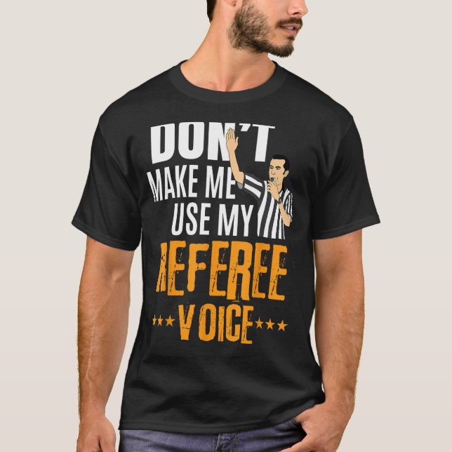 Camiseta Divertidos aros de Basketball Ref - Árbitro de Bal (Anverso)