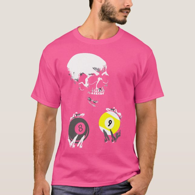 Camiseta Divertidos billares (Anverso)