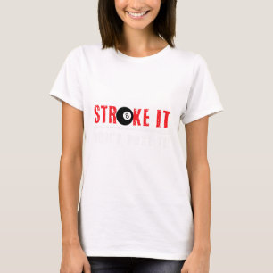 Camiseta Divertidos billares lo atacan, no se lo dan a un r