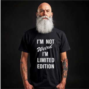 Camiseta Divertidos comentarios sarcásticos en blanco