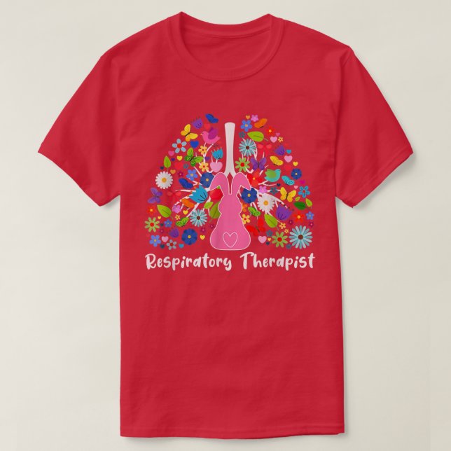 Camiseta Divertidos conejitos de la Terapia Respiratoria de (Diseño del anverso)