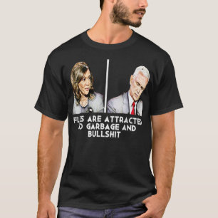 Camiseta Divertidos debates sobre Mike Pence Fly