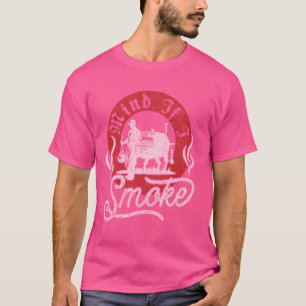 Camiseta Divertidos dichos de comida ahumada en barbacoa, p