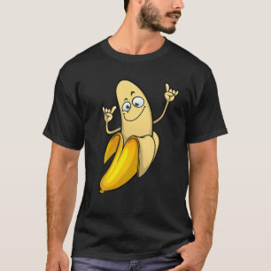 Camiseta Divertidos diseños bananeros para hombres mujeres 