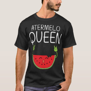 Camiseta Divertidos diseños de sandía para las mujeres mami