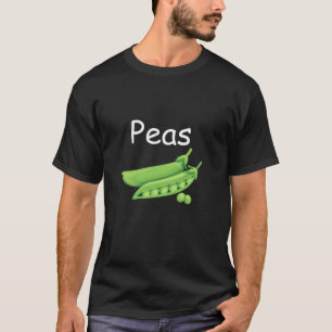 Camiseta Divertidos disfraces de Halloween en familia Peas