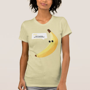 Camiseta Divertidos Favoritos de Fiesta de Plátano Retro Ed