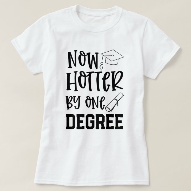 Camiseta Divertidos graduados de la universidad vibran por (Diseño del anverso)