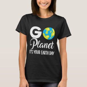 Camiseta Divertidos hombres del Día de la Tierra las mujere