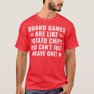 Camiseta Divertidos juegos de mesa Cita Juego Noche Hombres