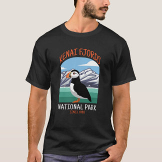 Camiseta Divertidos Kenai Fiordos Parque Nacional de EE. UU