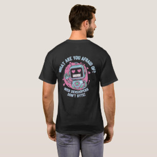 Camiseta 🤖 divertidos memes de desarrolladores web que no 