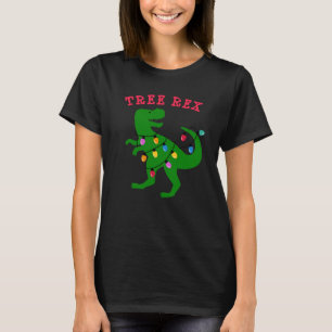 Camiseta divertidos+navidades+camisa,árbol+rex+navidades,t-