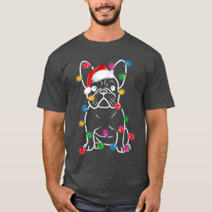 Camiseta Divertidos Navidades de árboles de perros Bulldog