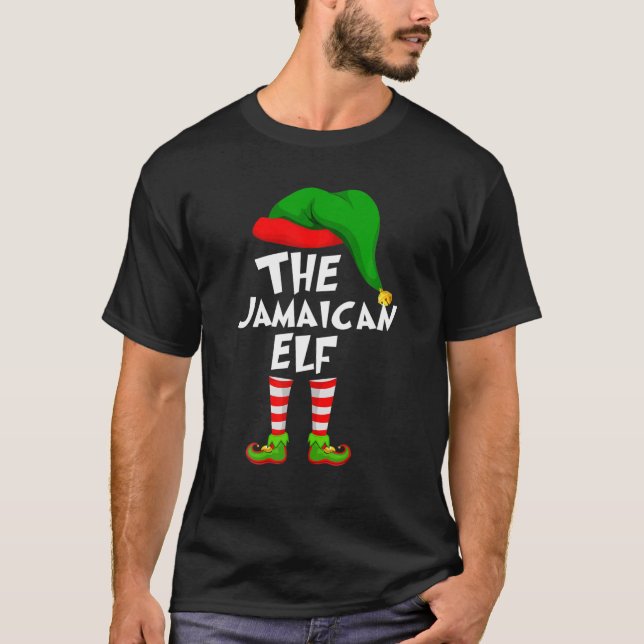 Camiseta Divertidos Navidades de familia coincidentes con e (Anverso)
