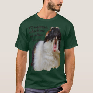 Camiseta Divertidos Navidades de Guinea Pig dicen que me po