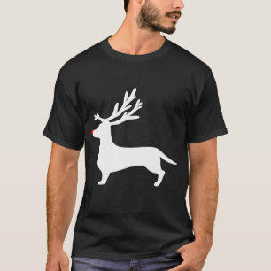 Camiseta Divertidos Navidades de perros de Dachshund