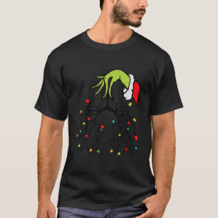 Camiseta Divertidos Navidades de pulmón de Navidad iluminan
