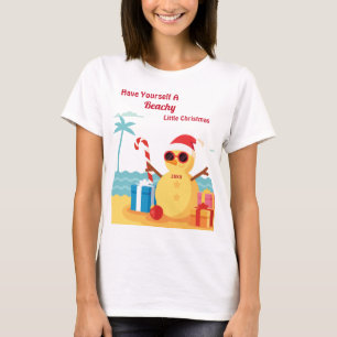 Camiseta Divertidos Navidades de Santa Claus Año Nuevo per