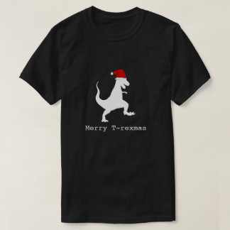Camiseta Divertidos Navidades Dinosaurios 'Feliz T-rexmas'