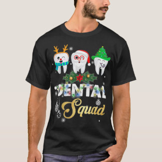 Camiseta Divertidos Navidades higiénicos dentistas