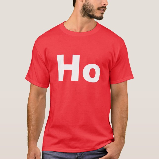 Camiseta Divertidos Navidades Ho T Shirt (Anverso)