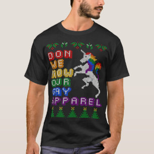 Camiseta Divertidos Navidades LGBT ¿Ahora somos nuestra ves